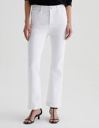 AG Jeans Farrah Mid-Rise Boot - Gallery White