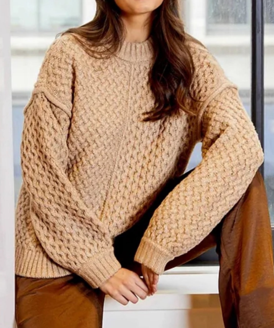 dh New York Hannah Ember Sweater - Wheat