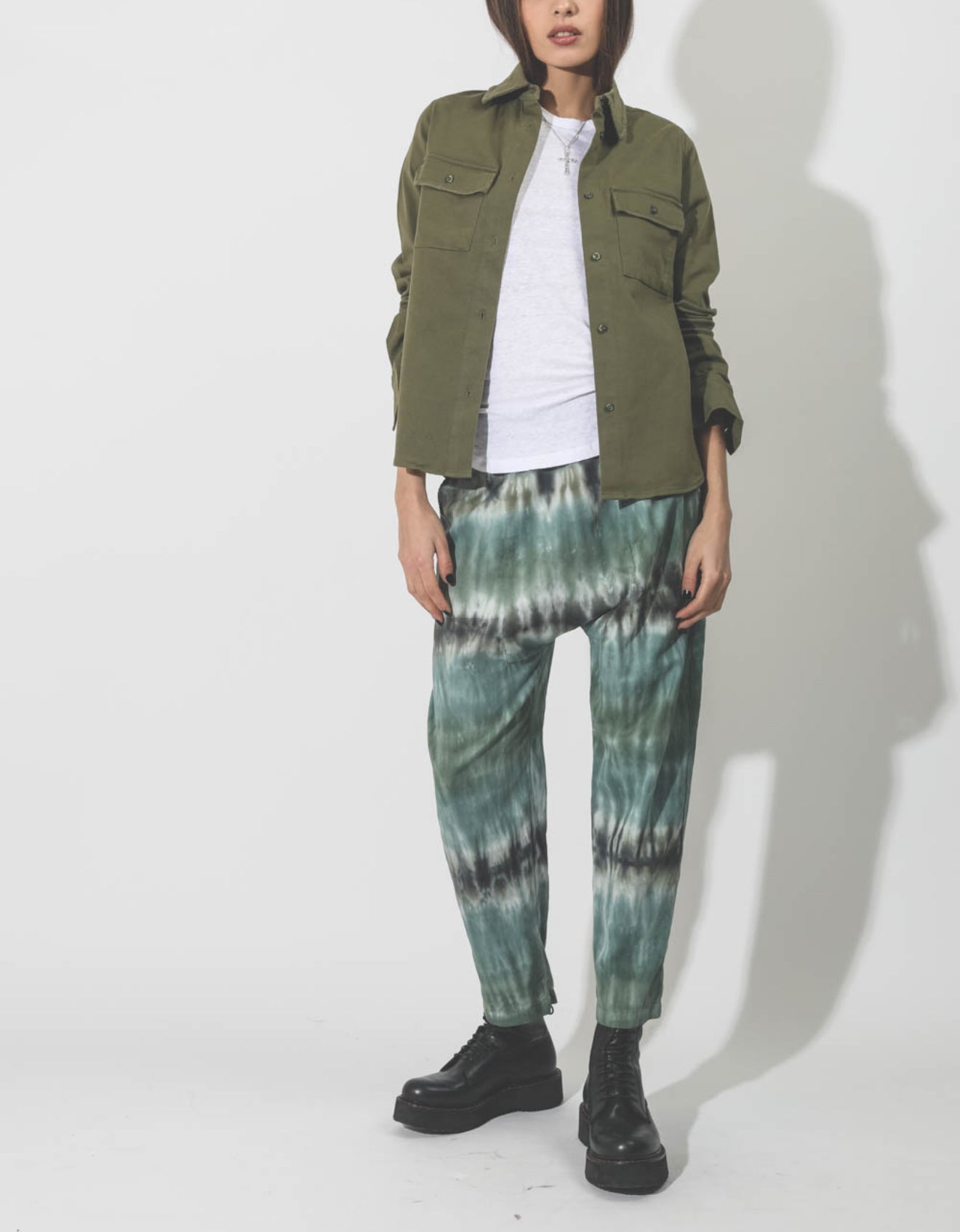 Ragdoll LA Surplus Shirt - Army Green