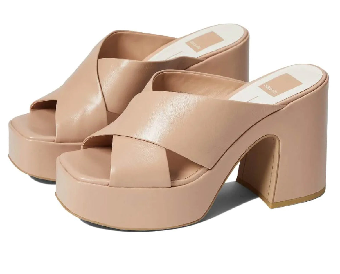 Dolce Vita Wonder Platform Slide - Blush