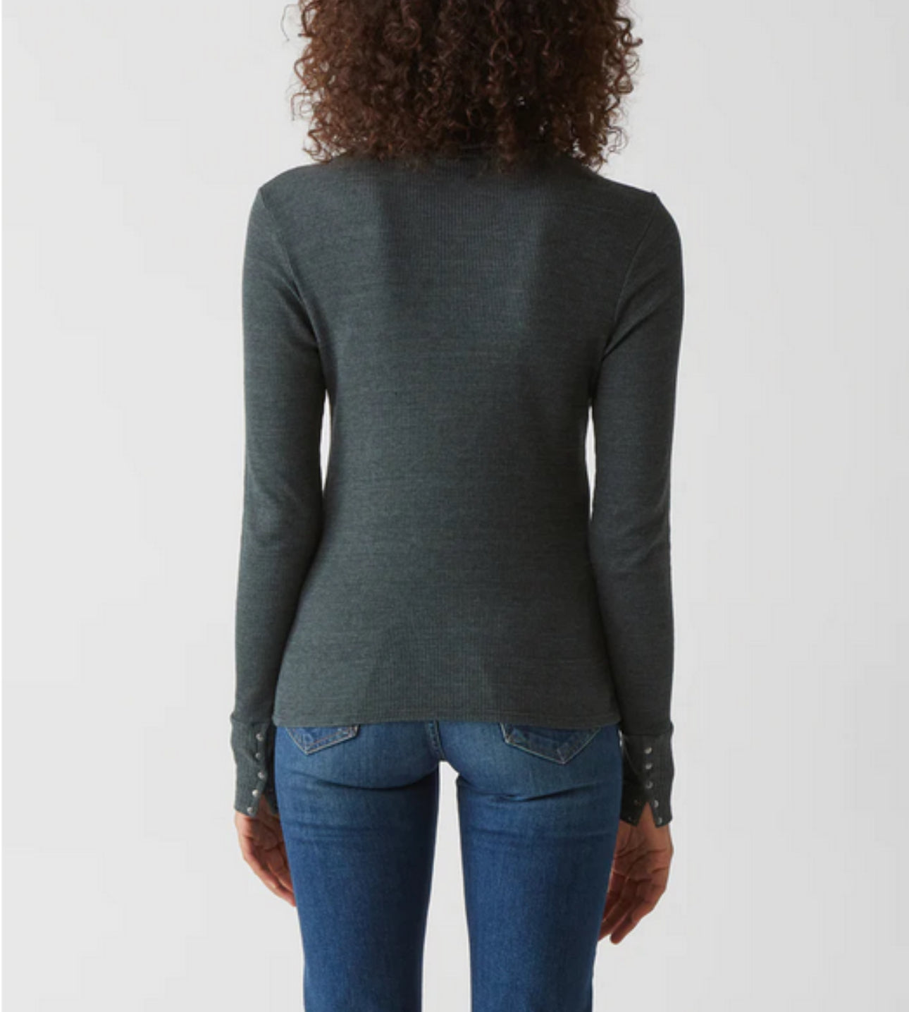 Michael Stars Mara Turtleneck Top - Dark Ivy