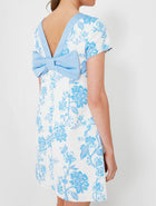 Sail to Sable Printed Allie Bow Back Dress