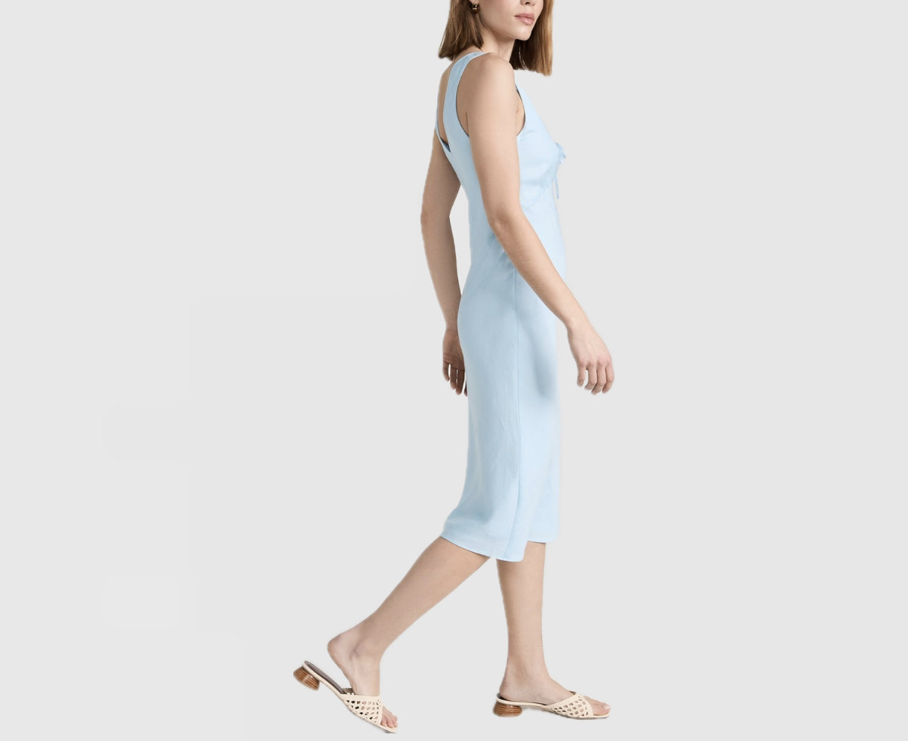 Amanda Uprichard Clarisse Dress - Powder Blue