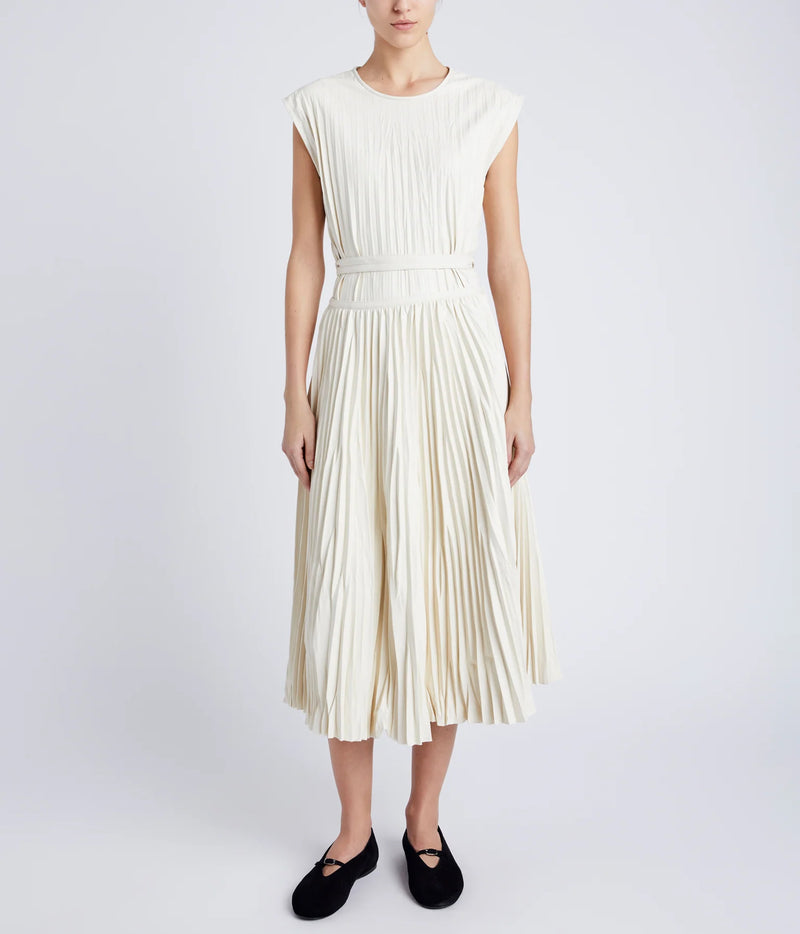 Proenza Schouler White Label Rosalyn Faux Leather Skirt - Enoki