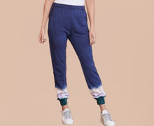 Monrow Circular Tie Dye Fleece Jogger Pants - Inca
