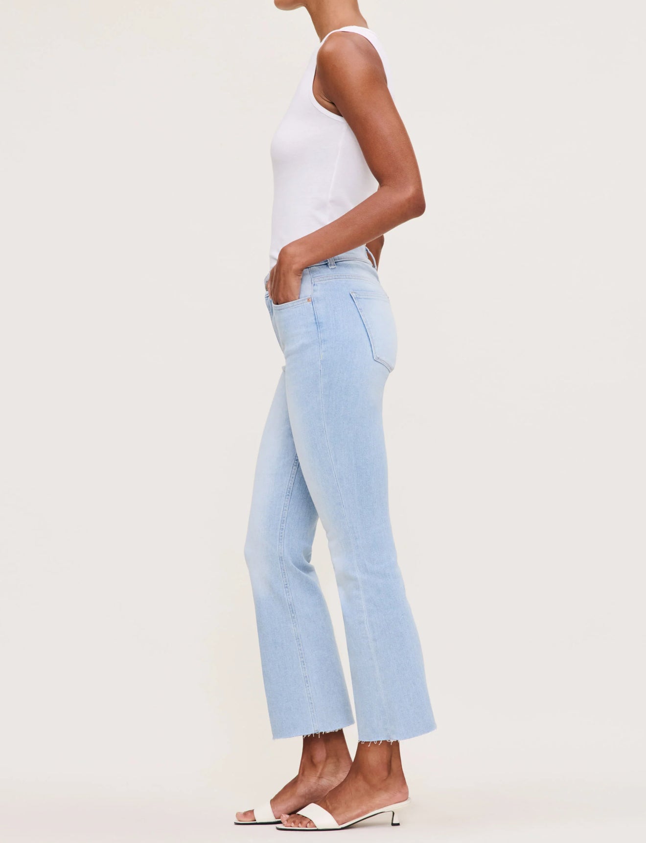 DL1961 Bridget Boot High Rise Instasculpt Jean - Waterfront