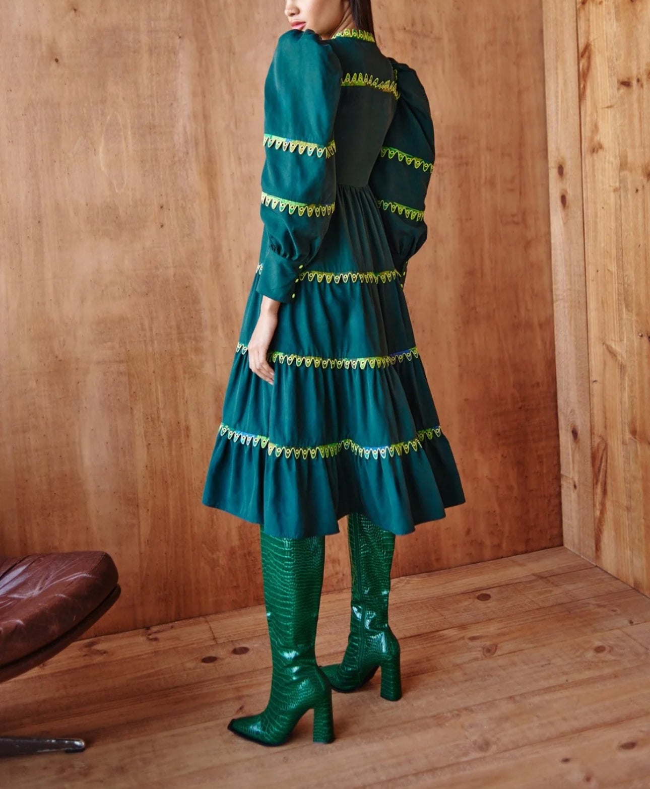 CeliaB Hasu Dress - Green