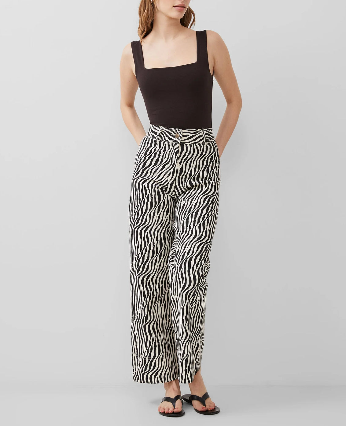 French Connection Rallie Bodysuit - Chocolate