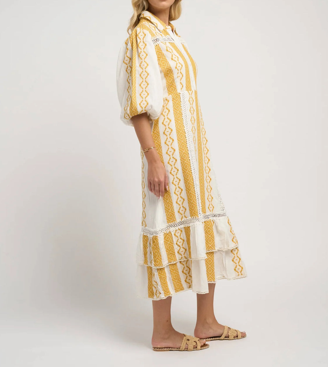 guadalupe Catalina II Dress - Yellow