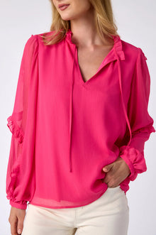 Crosby By Mollie Burch Ryland Blouse - Camellia