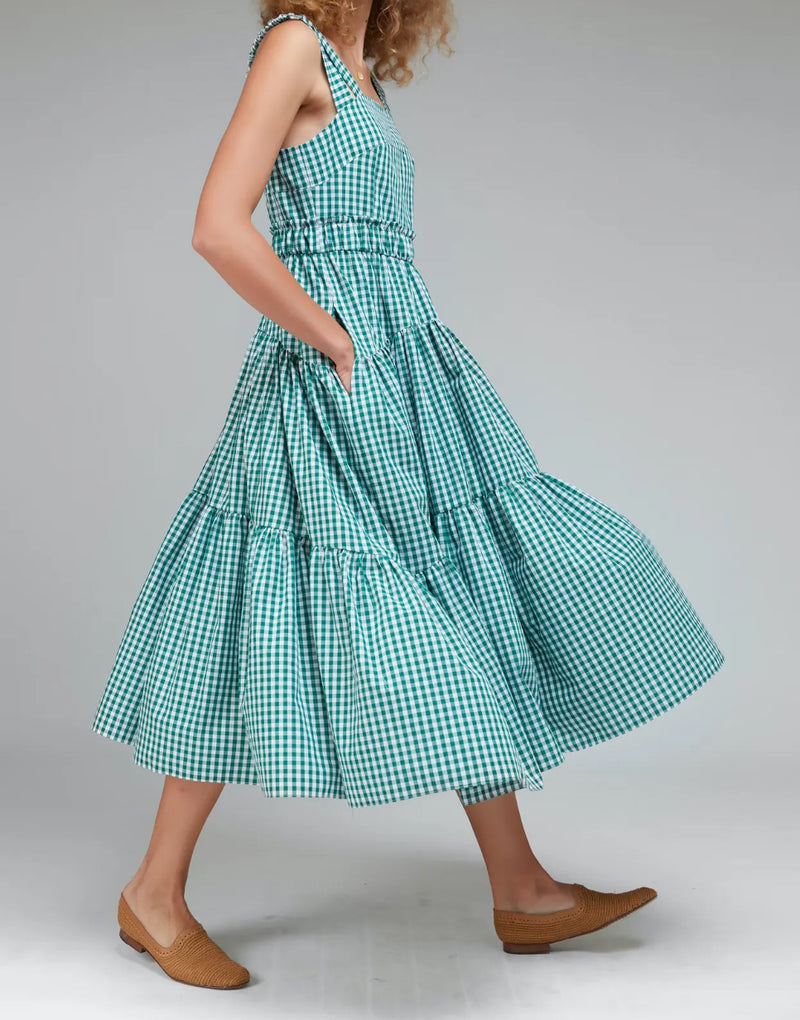 Love Binetti Picnic Dress - Green