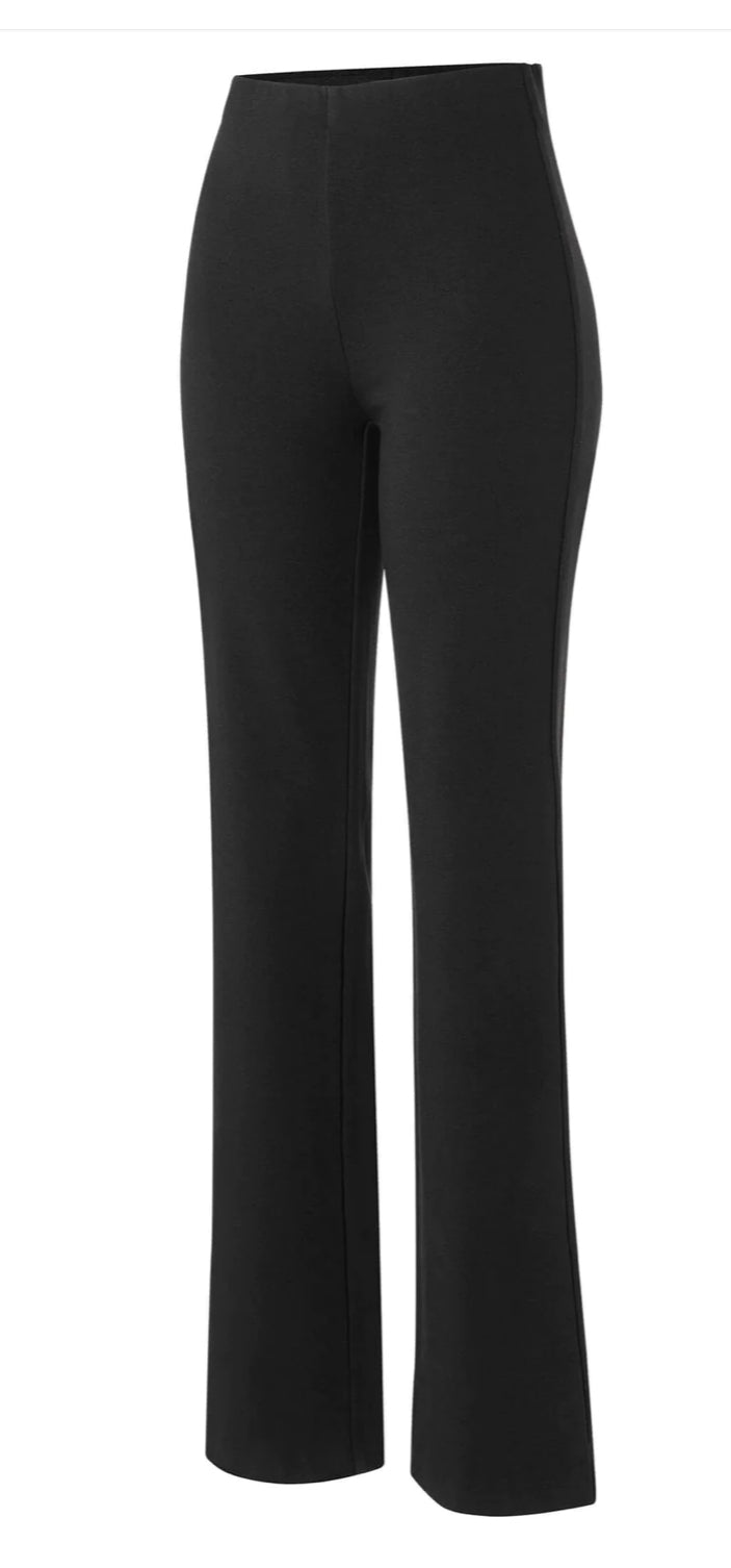 MAC Flare Leg Trousers - Black