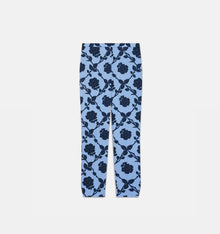 Tara Jarmon Pablo Blue Floral Print Pant
