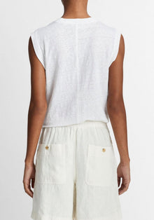 Vince Hemp Pull-On Short - Off White