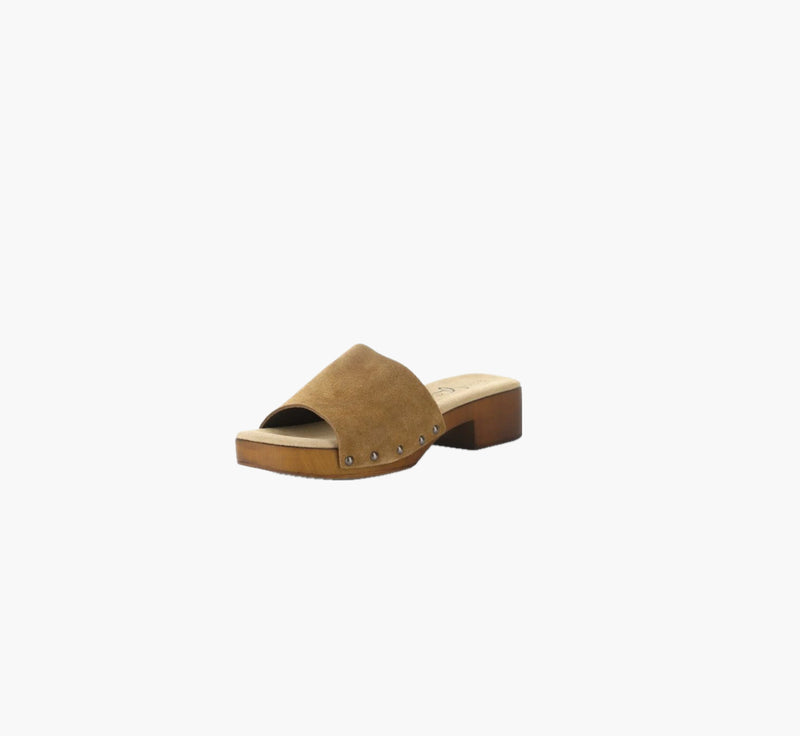 Bos & Co Marley Platform Slide - Cognac