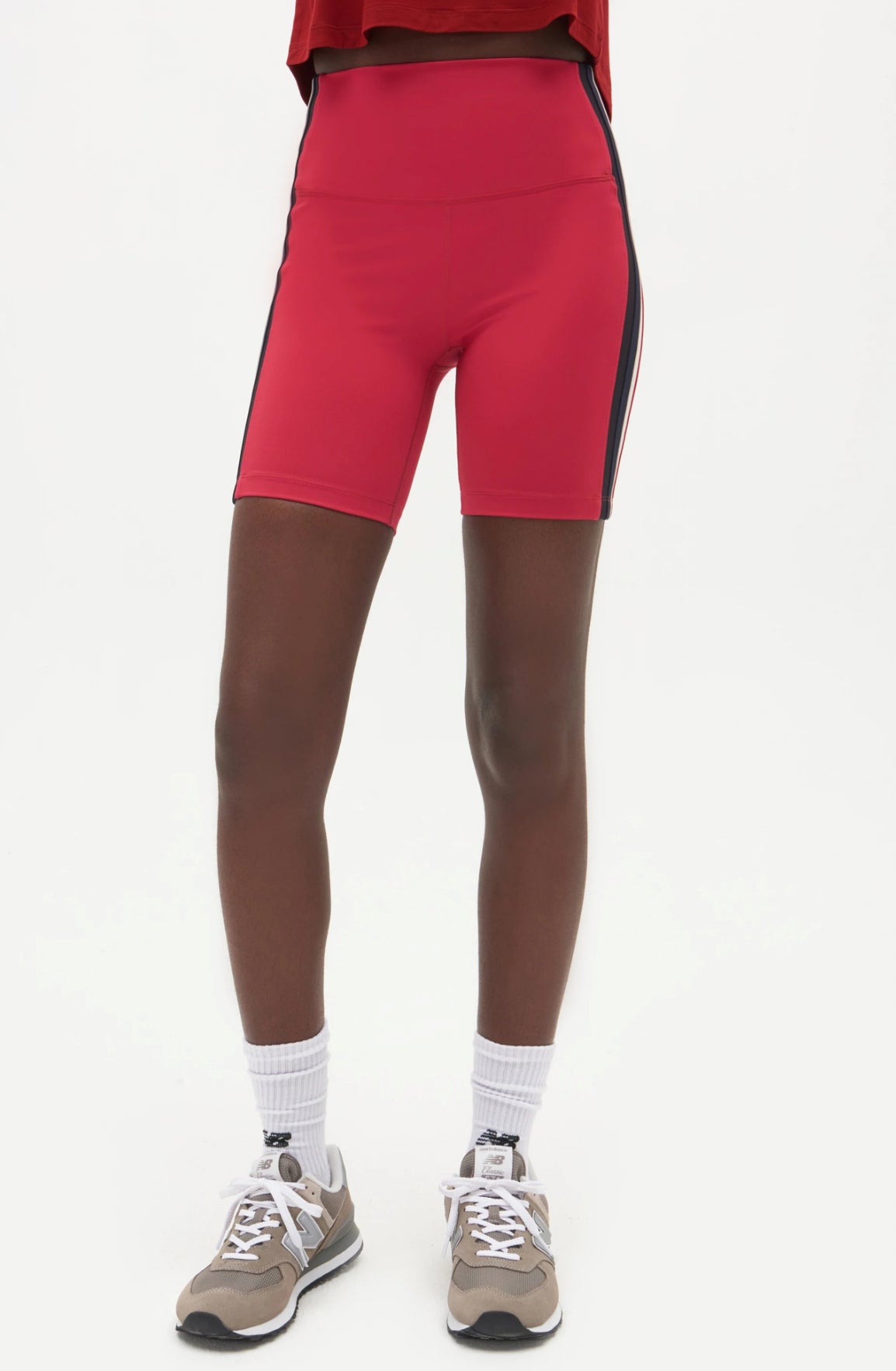 Splits59 Bianca High Waisted Recycled Techflex Short - Lychee/Black