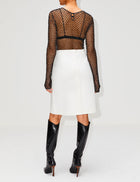 Proenza Schouler Eco Cotton Twill Adele Skirt - Eggshell