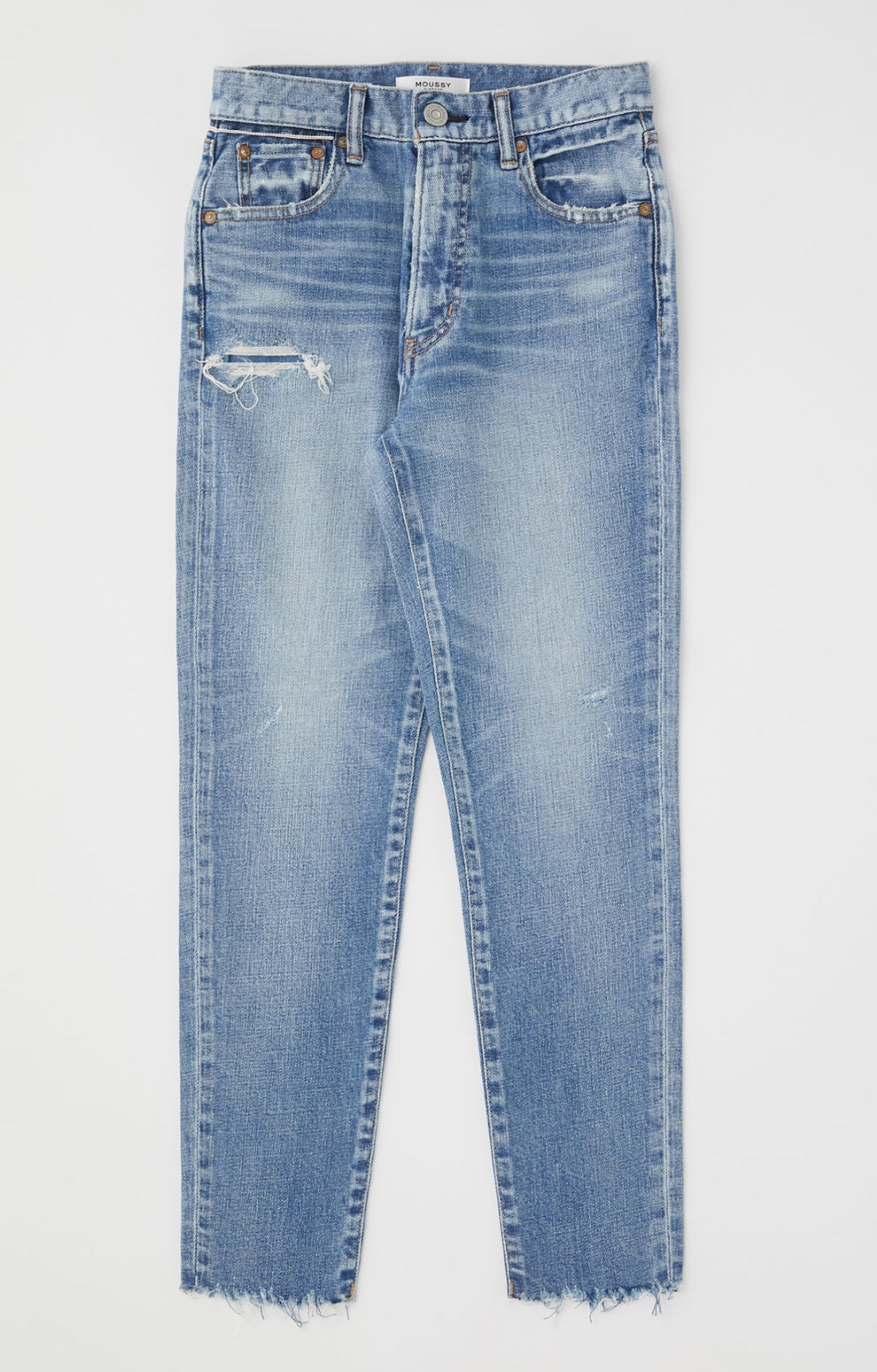 Moussy Vintage Hammond Skinny Jeans - Blue