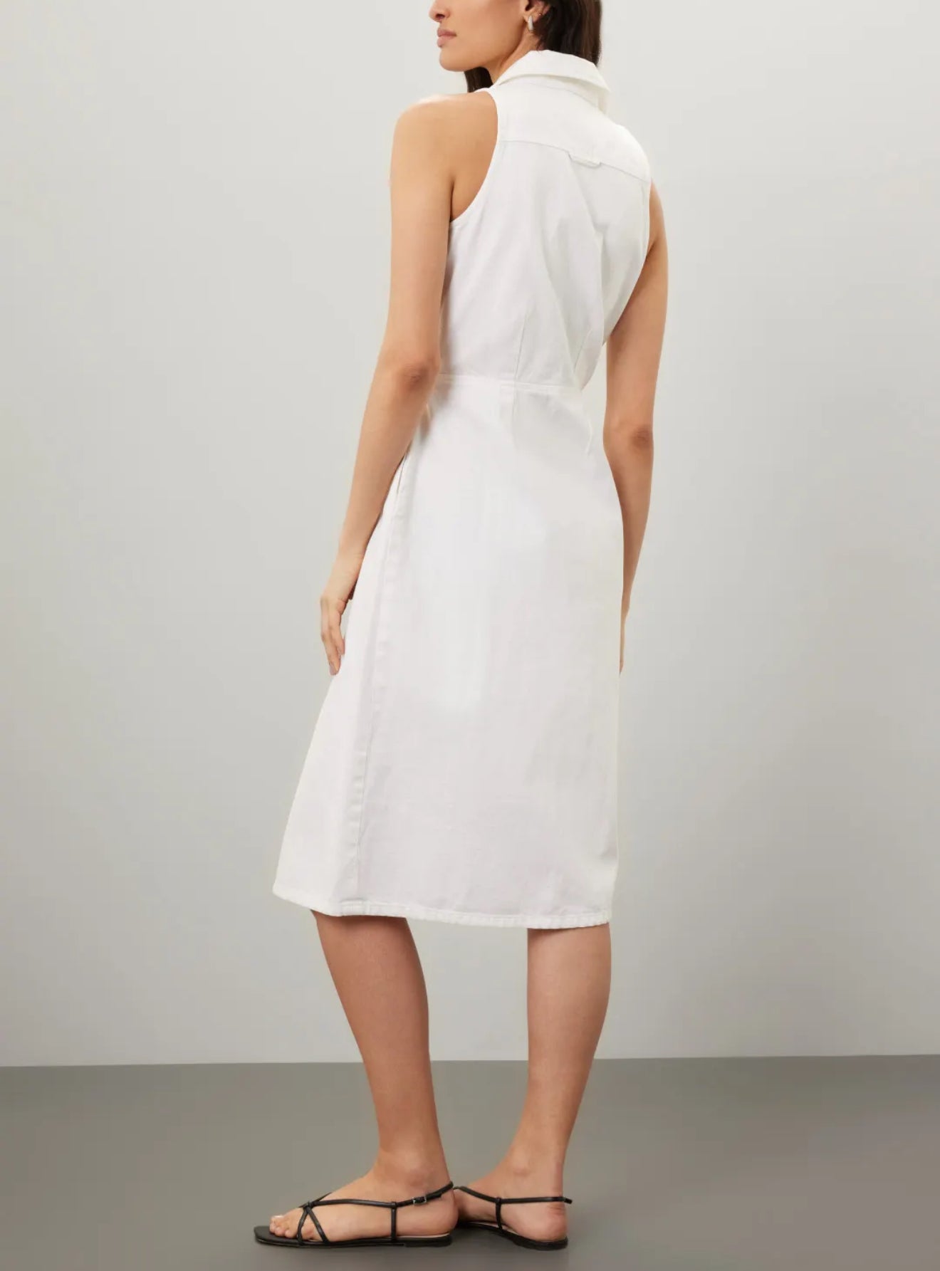 DL1961 Daphne Denim Dress - White