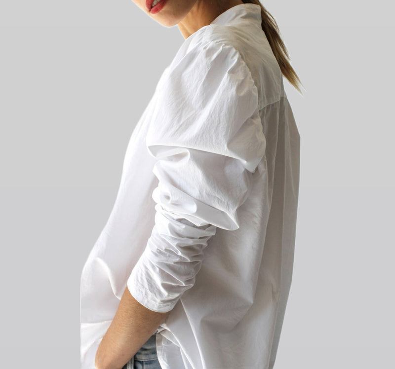 WEARCISCO Puff Shirt - White