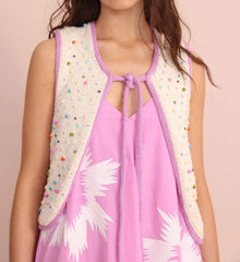 veroalfie Doll Vest - Ecru