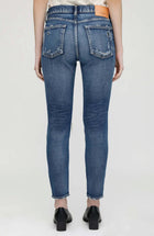 Moussy Vintage Lenwood Skinny Jeans - Blue