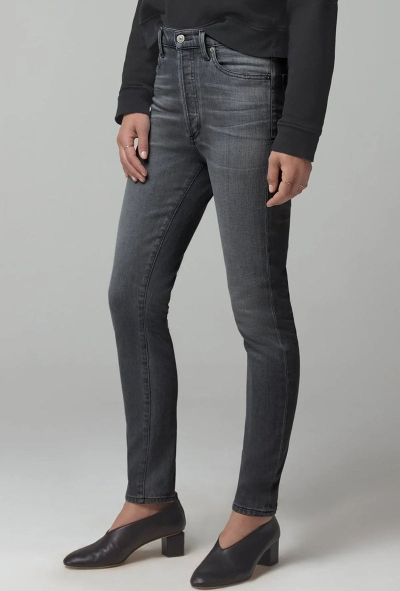 Citizens of Humanity Olivia Slim Fit Crop - Granite