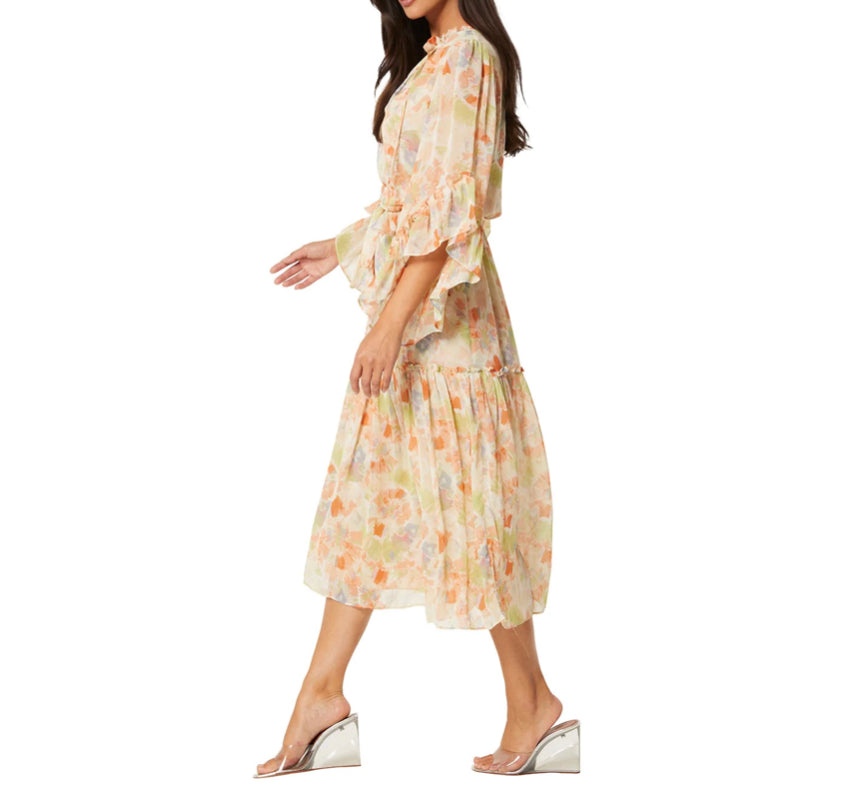 MISA Los Angeles Marcelle Dress - Pastel Splash