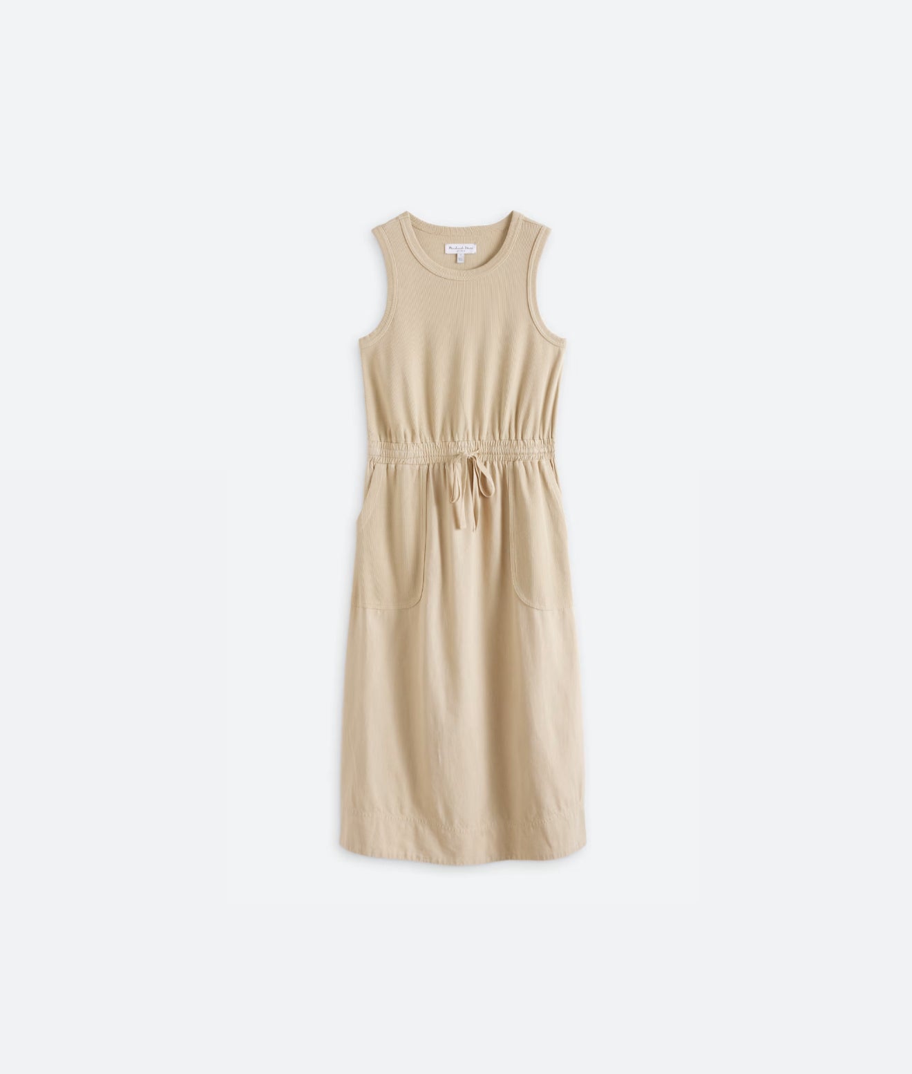 Michael Stars Wilhelmina Sleeveless Dress - Natural