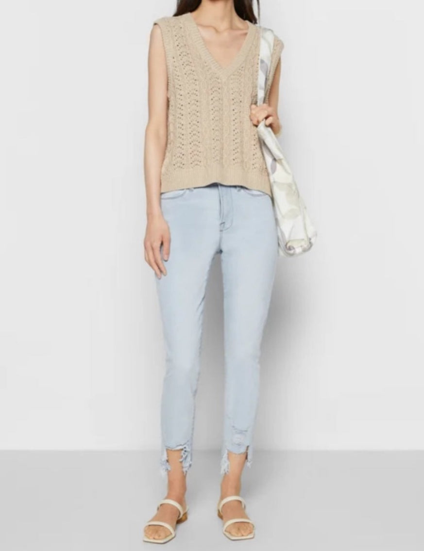 Frame Le High Skinny Crop - Divison Chew