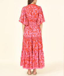 Omika Sloane Maxi Dress - Cierra Grapefruit