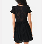 LoveShackFancy Patrona Dress - Black