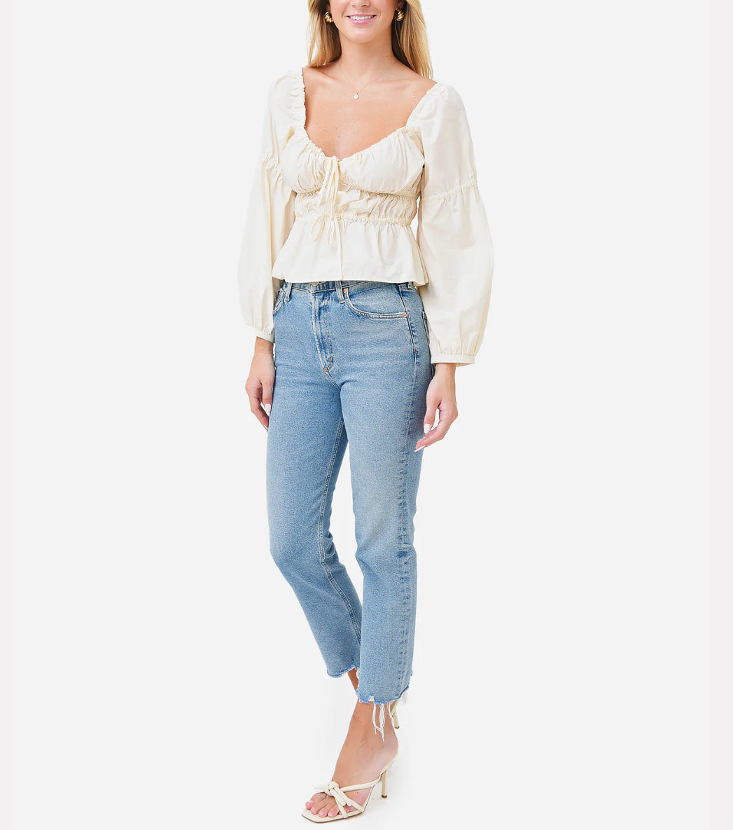Ciao Lucia Capella Top - Cream