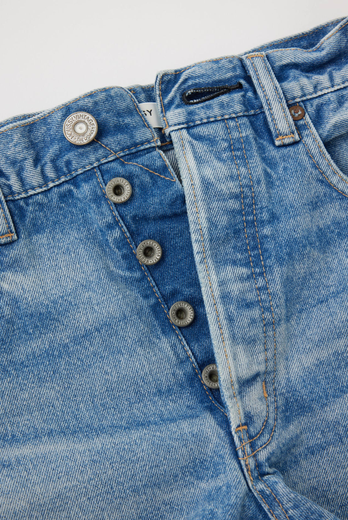 Moussy Vintage Troppard Shorts - Light Blue