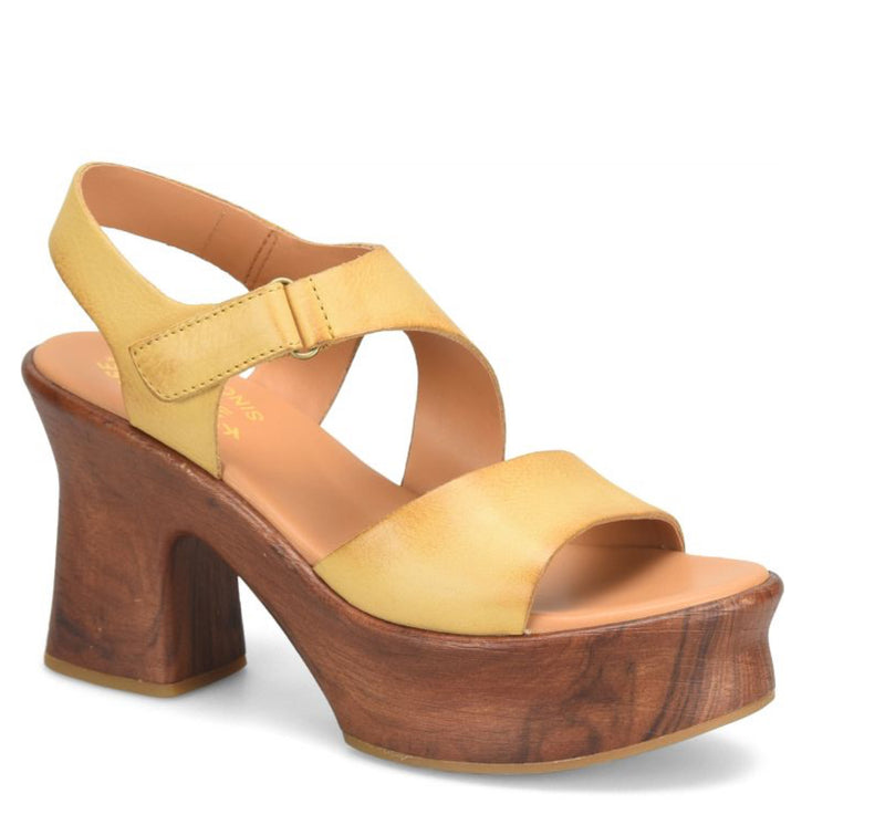 KORK-EASE Cantal Sandal - Yellow Zafferano