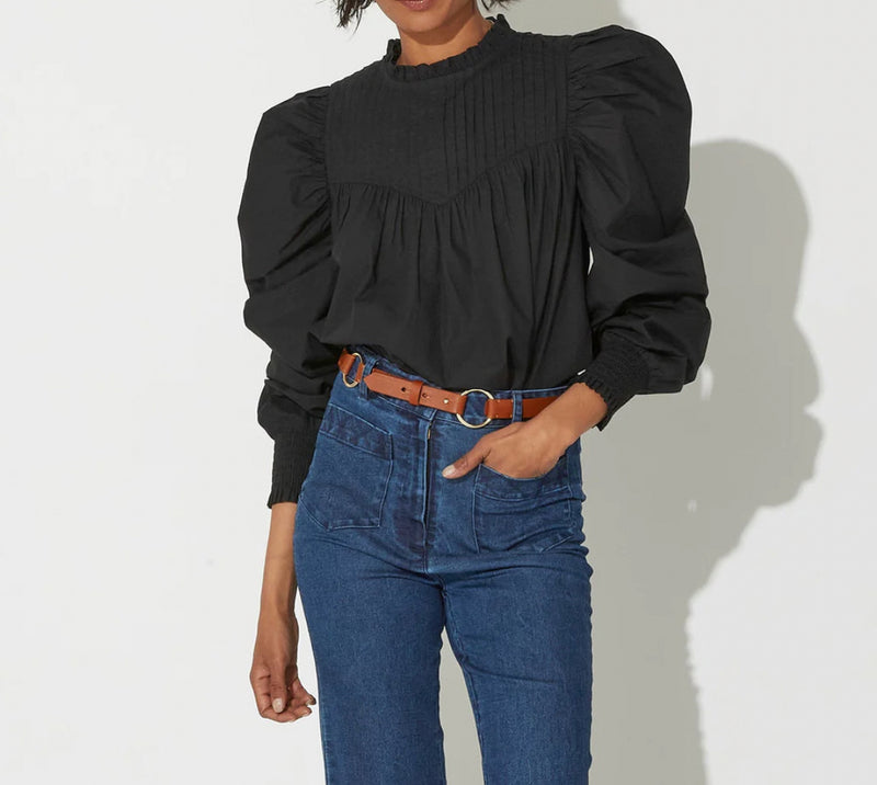 Cleobella Irina Blouse - Black