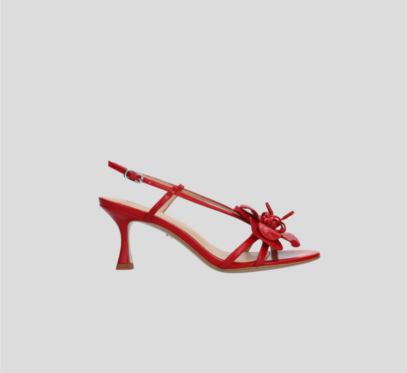 Lola Cruz Tulipa Sandals 65 - Red