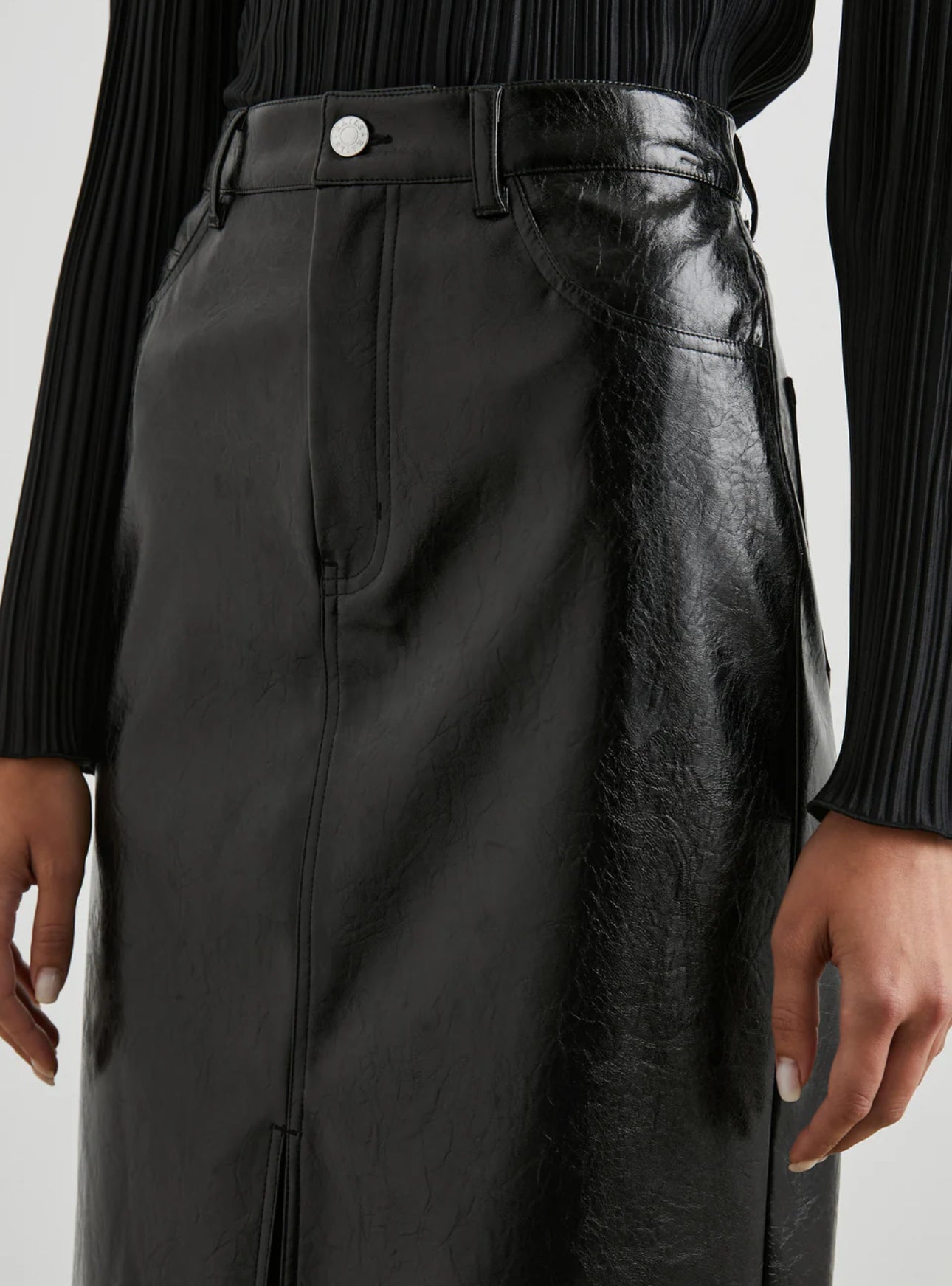 Rails Norma Skirt - Black Patent