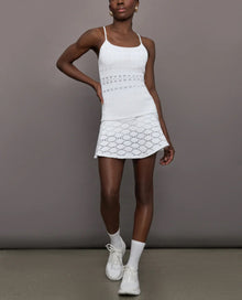 L'Etoile Sport Fitted Tank - White
