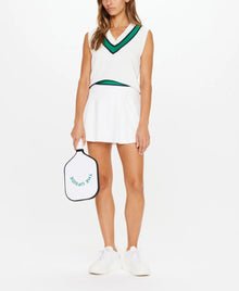 The Upside Topspin Lucinda Skirt - White