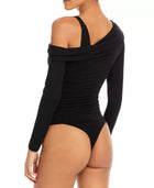 Jonathan Simkhai Gianna Matte Jersey Bodysuit - Black