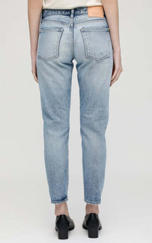 Moussy Vintage Chess Park Tapered Jeans - Blue 111