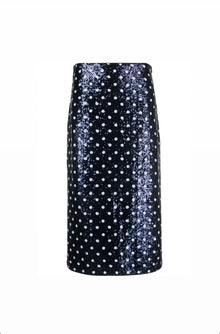 Baum und Pherdgarten Navy Dotted Sequence Jily Skirt