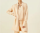 Monrow Supersoft Sweater Knit Cardigan - Vanilla