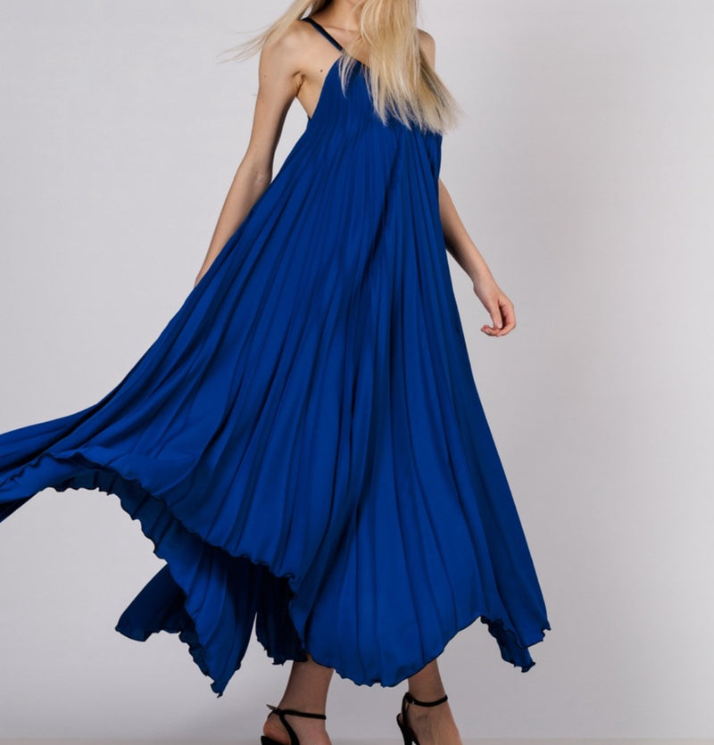 SFIZIO Tessuto Party Dress - Cobalt