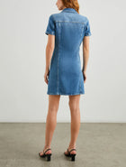 Rails Pasadena Dress - Cadet Blue