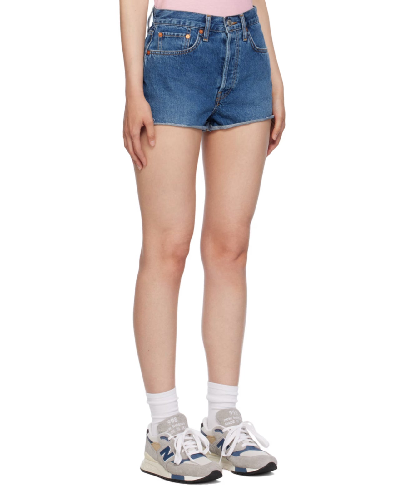 Re/Done 70s Denim Shorts - High Tide