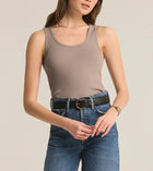 Z Supply Essy Rib Top - Slate