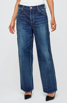 Moussy Vintage Barberville Painter Pants - 113 Dark Blue