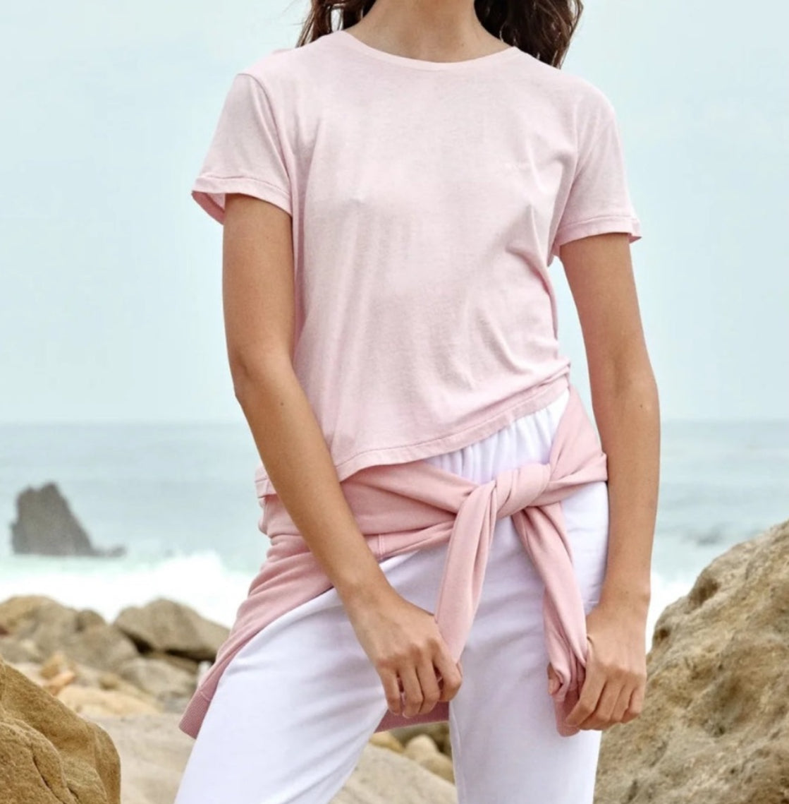 Ragdoll LA Cropped Tee - Cradle Pink